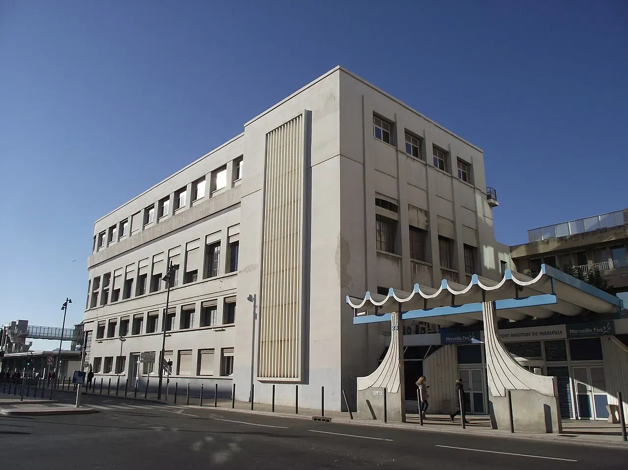 Le siège du Grand port maritime de Marseille, à la Joliette